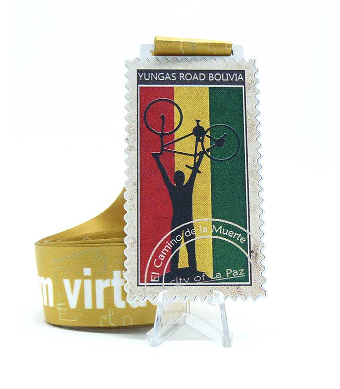 bike challenge medal